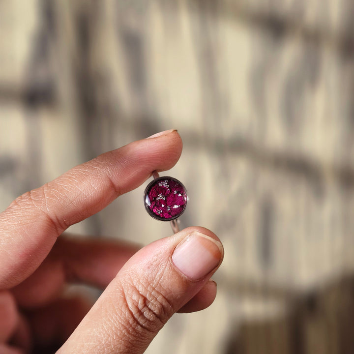 "Rose ring - Resin Bouquet"