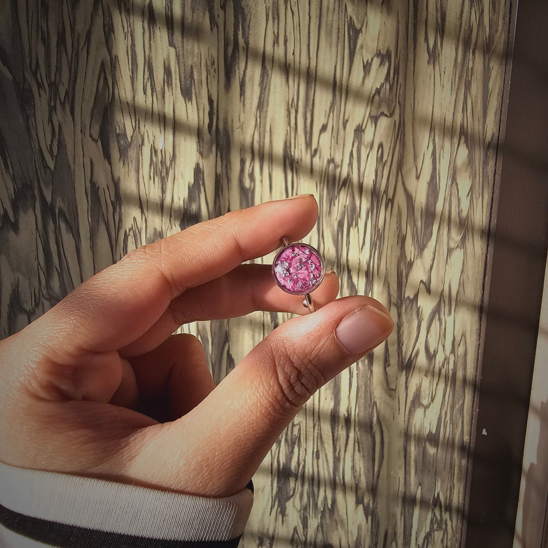 "Rose ring - Resin Bouquet"