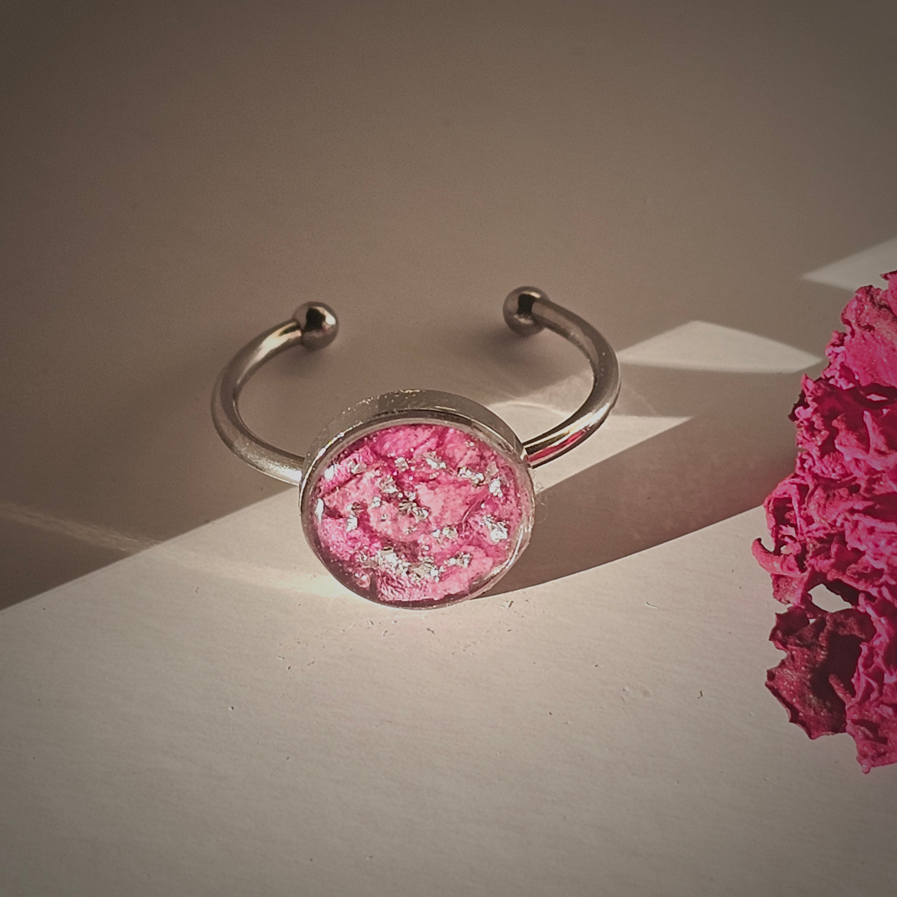 "Rose ring - Resin Bouquet"