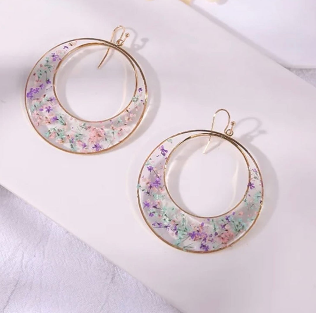 Floral Hoops