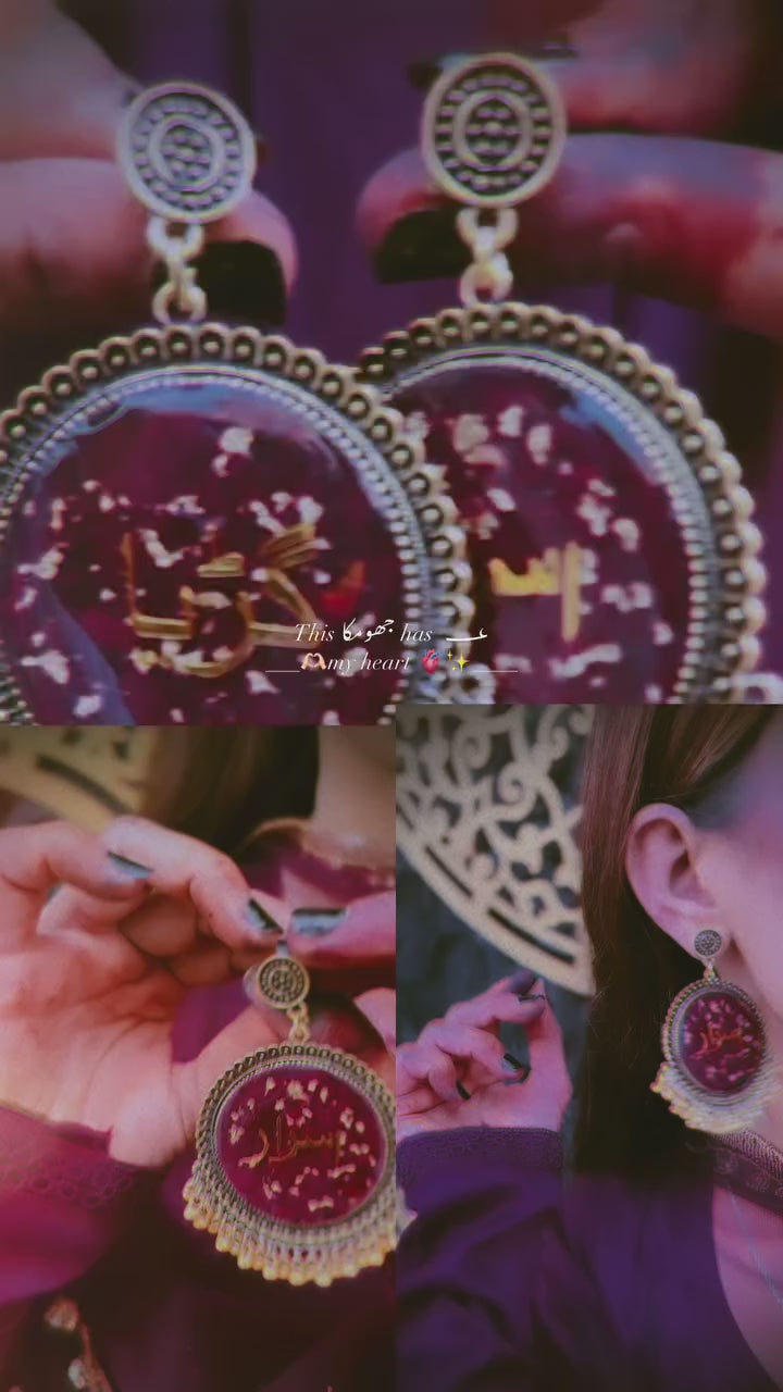 Gulab(گلاب )Jhumka( best gift for her)