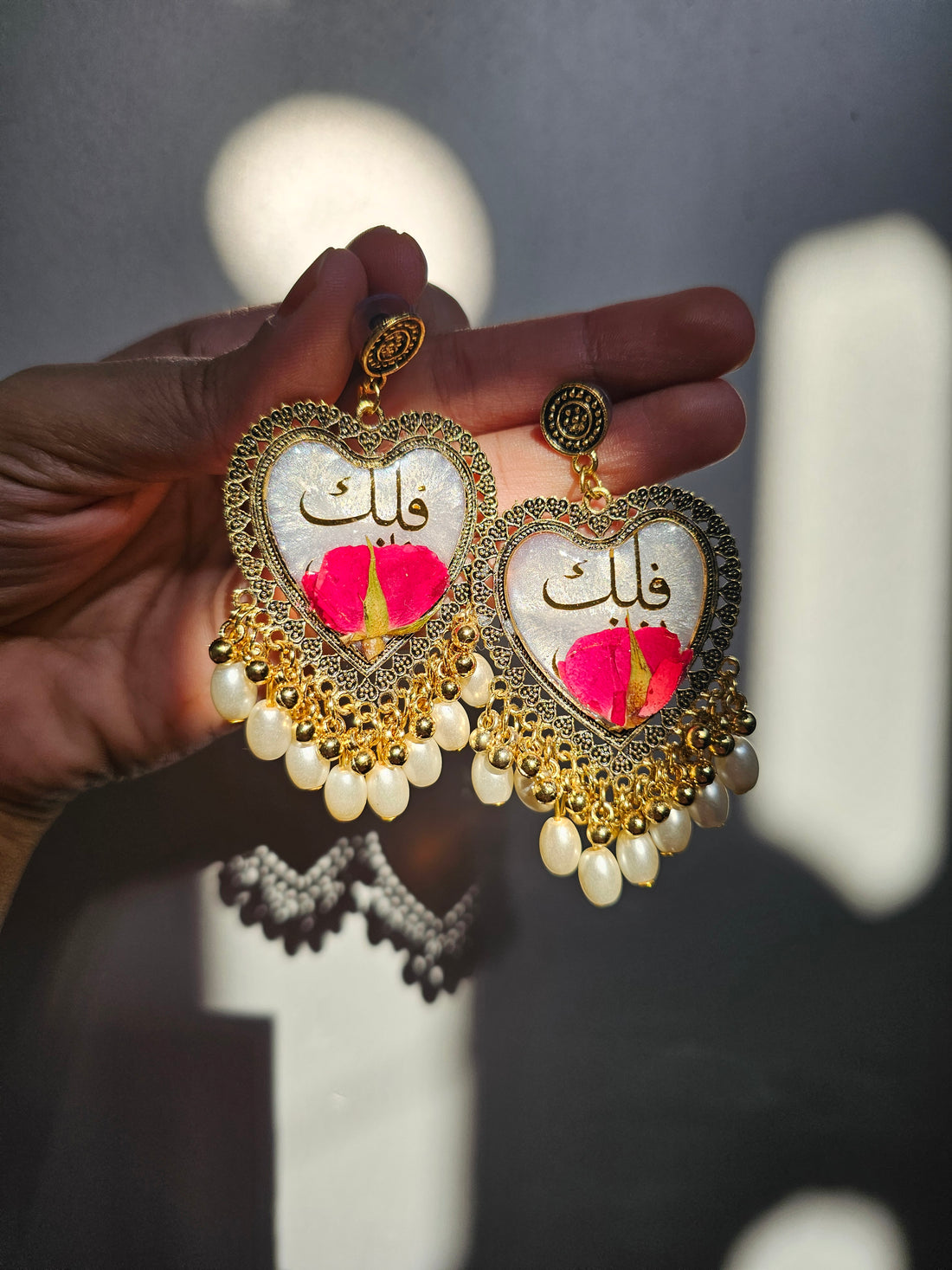 Rose Jhumka ( Gift for your bhabhi)